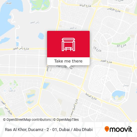 Ras Al Khor, Ducamz  - 2 - 01 map