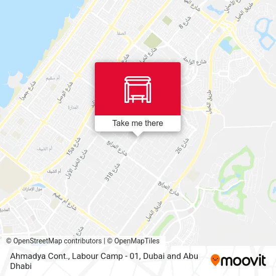 Ahmadya Cont., Labour Camp - 01 map