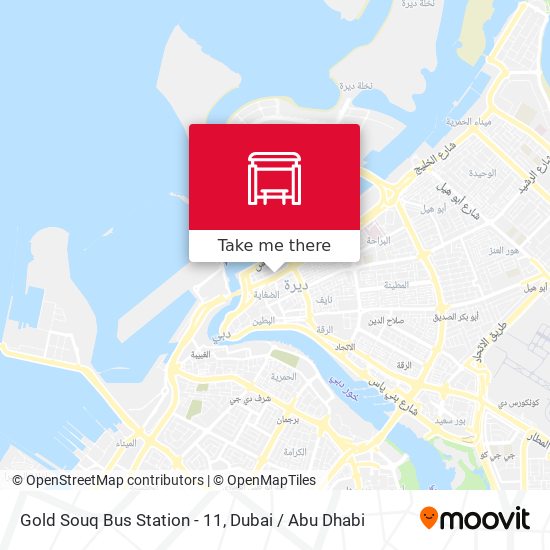 Gold Souq Bus Station - 11 map