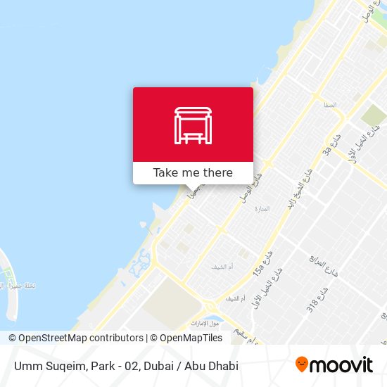 Umm Suqeim, Park - 02 map