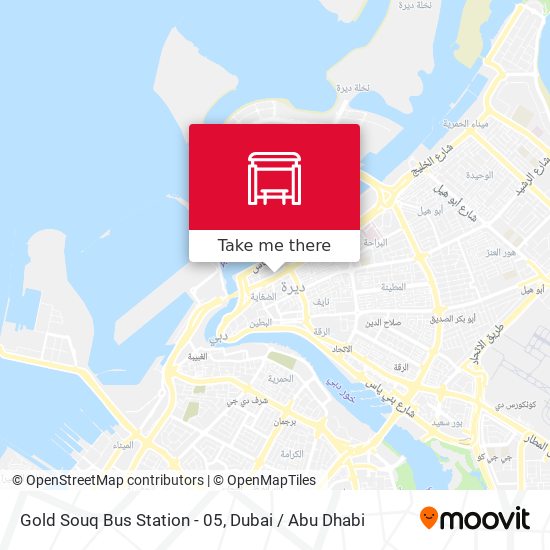 Gold Souq Bus Station - 05 map