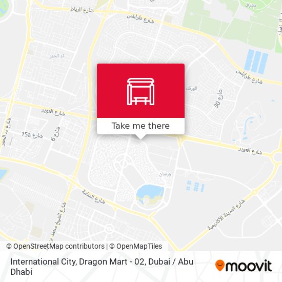 International City, Dragon Mart - 02 map