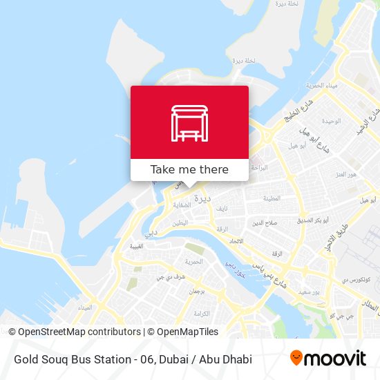 Gold Souq Bus Station - 06 map