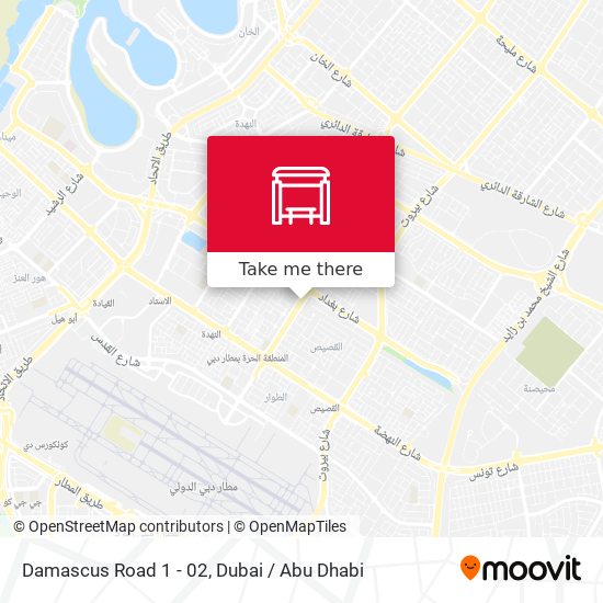 Damascus Road 1 - 02 map