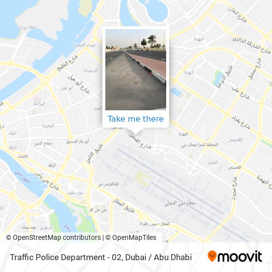 Traffic Police Department - 02 map