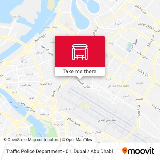 Traffic Police Department - 01 map