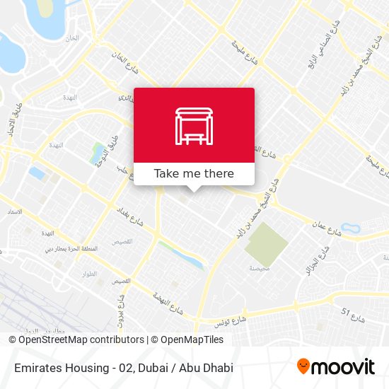 Emirates Housing - 02 map
