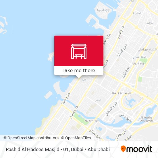 Rashid Al Hadees Masjid - 01 map