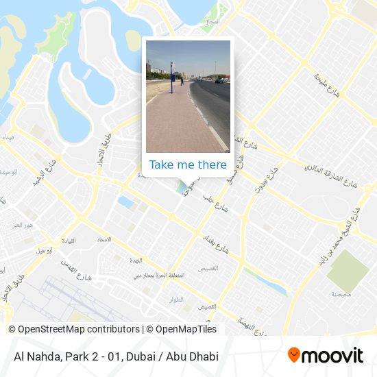 Al Nahda, Park 2 - 01 map