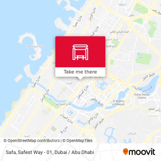 Safa, Safest Way - 01 map