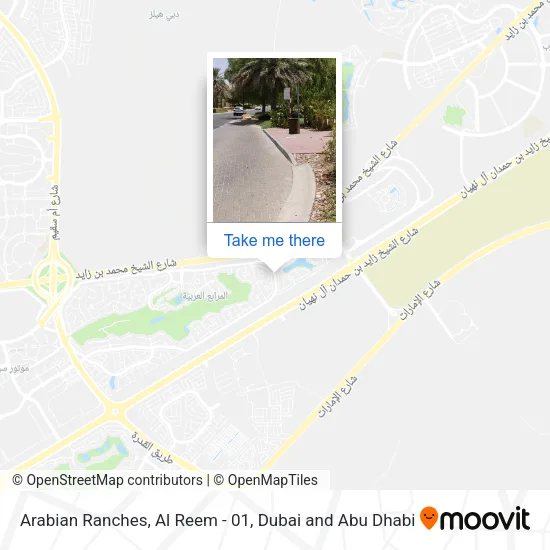Arabian Ranches, Al Reem - 01 map