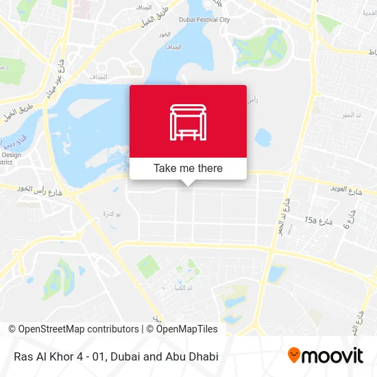 Ras Al Khor 4 - 01 map