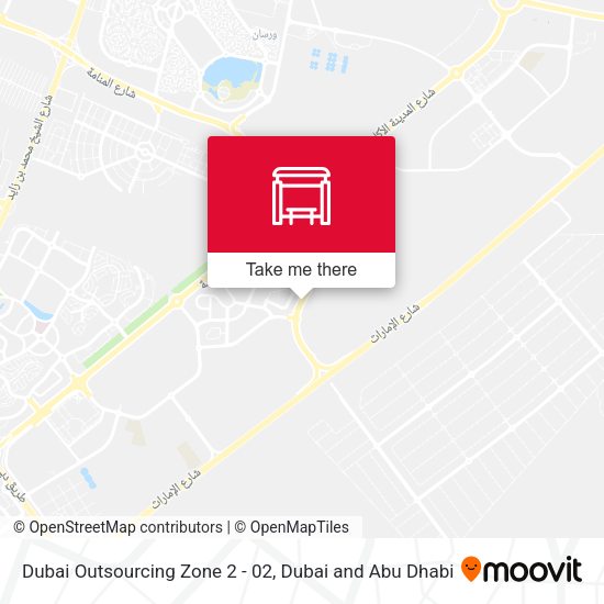 Dubai Outsourcing Zone 2 - 02 map