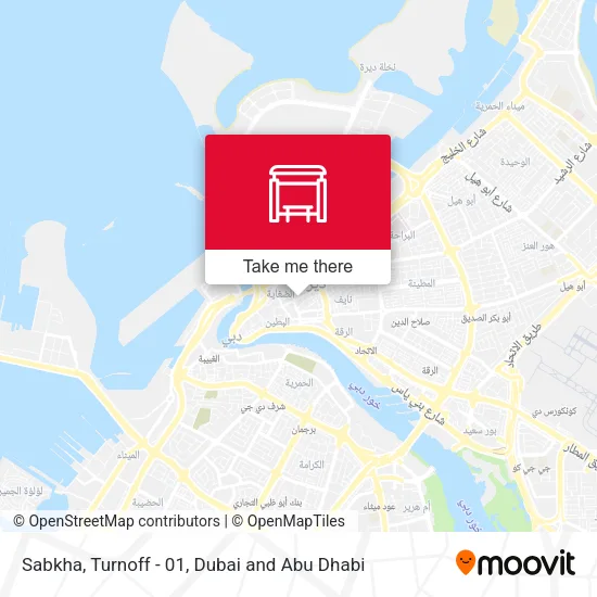 Sabkha, Turnoff - 01 map