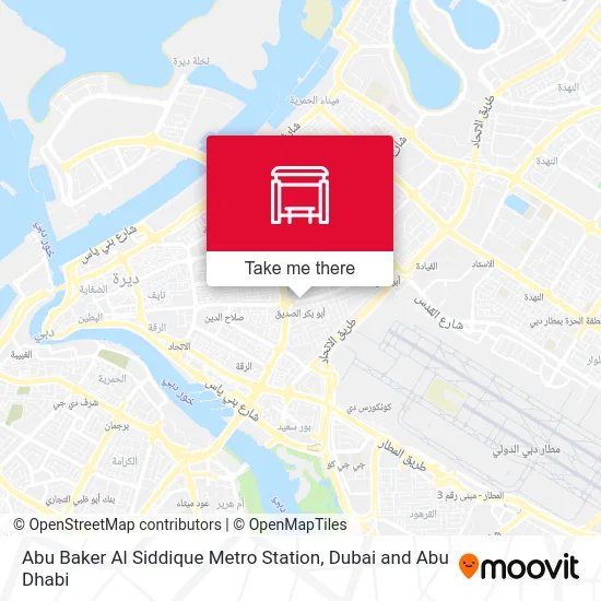 Abu Baker Metro Station Map How To Get To Abu Baker Al Siddique Metro Station In Dubai By Bus Or Metro?