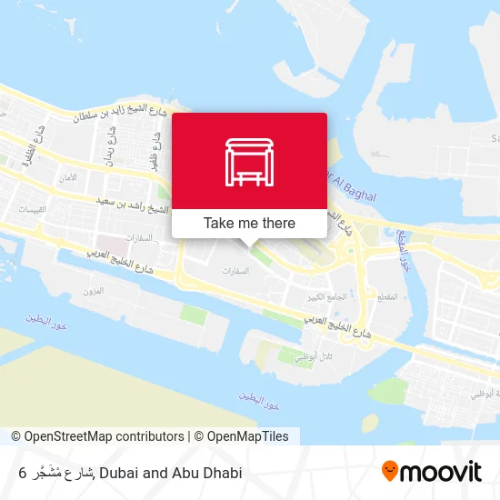 شارع مْشَجَّر 6 map