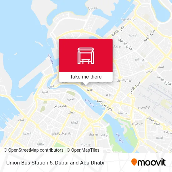 Union Bus Station 5 map