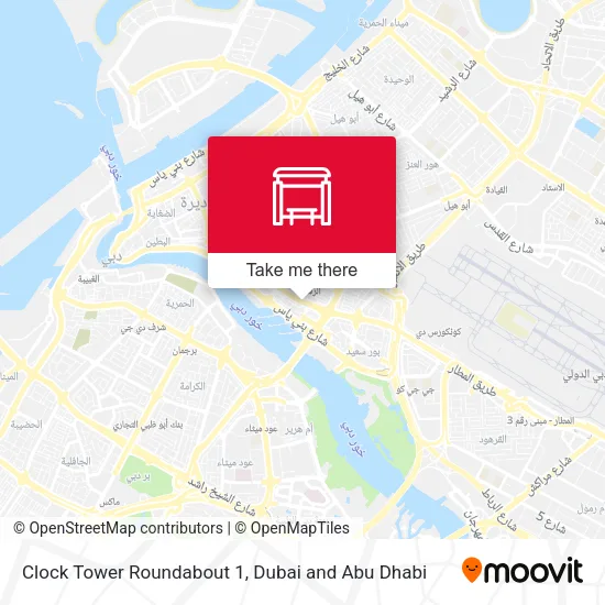Clock Tower Roundabout 1 map
