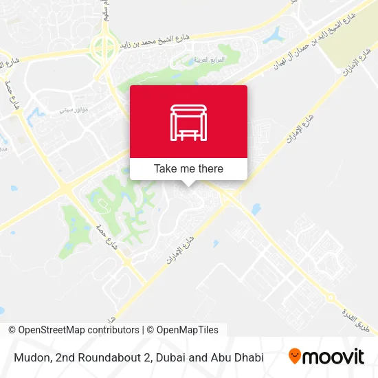 Mudon, 2nd Roundabout 2 map