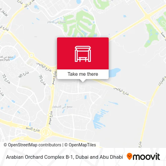 Arabian Orchard Complex B-1 map