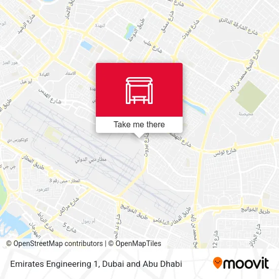 Emirates Engineering 1 map