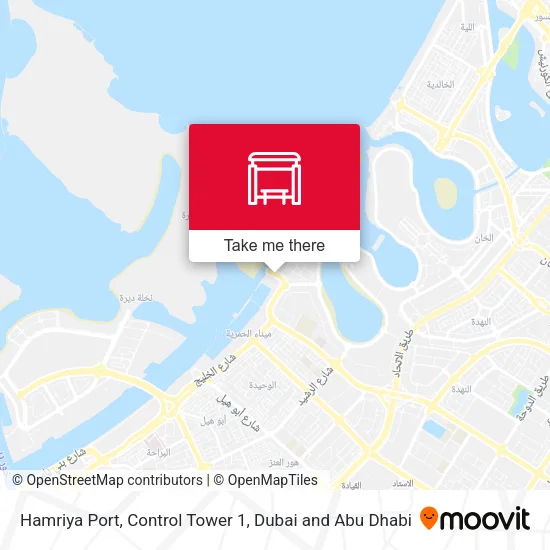 Hamriya Port, Control Tower 1 map