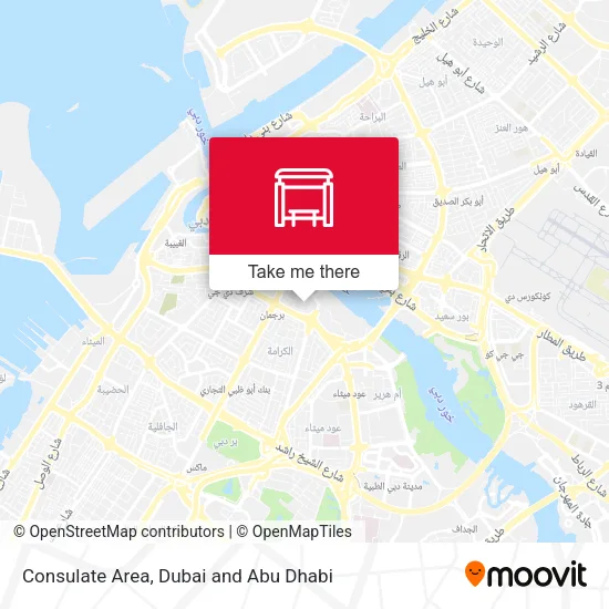 Consulate Area map