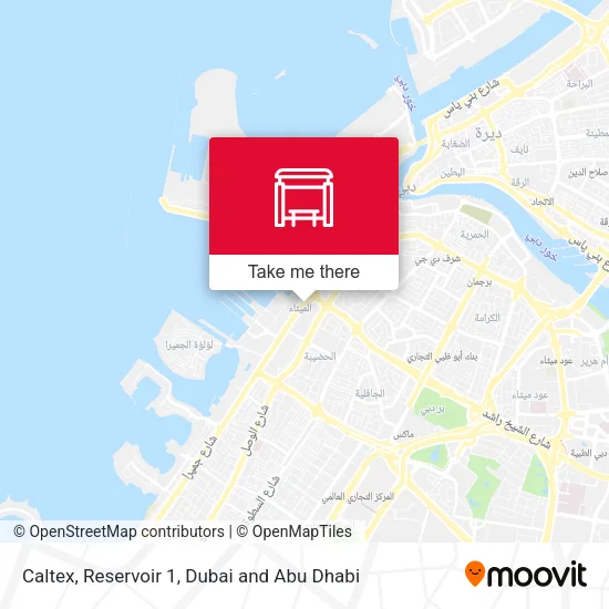 Caltex, Reservoir 1 map