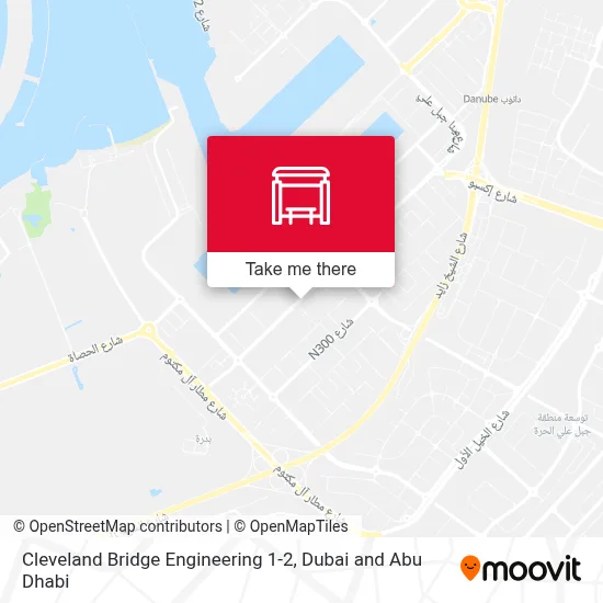 Cleveland Bridge Engineering 1-2 map
