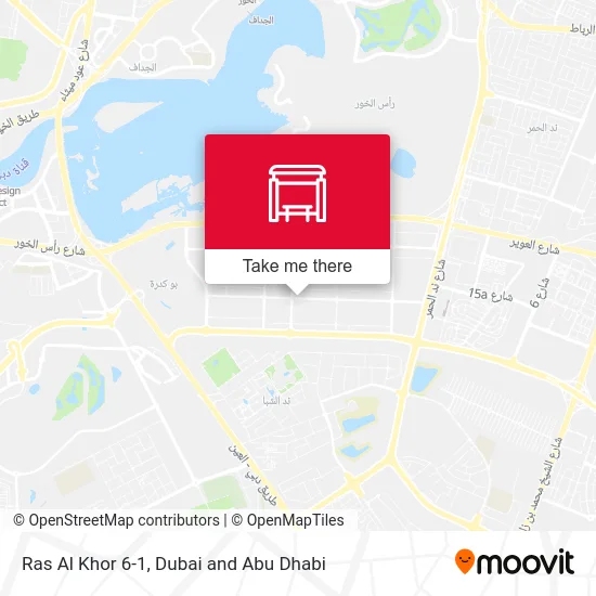 Ras Al Khor 6-1 map