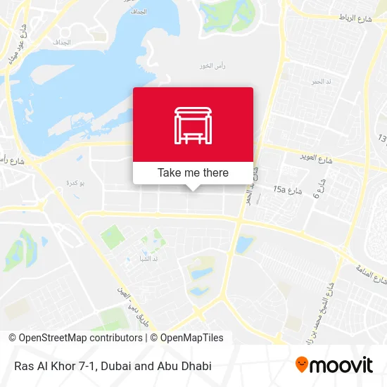 Ras Al Khor 7-1 map