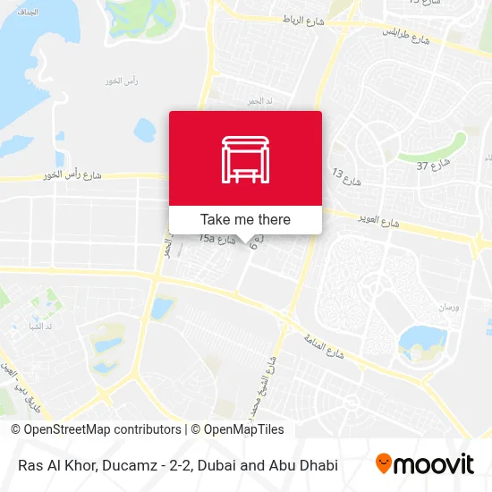 Ras Al Khor, Ducamz - 2-2 map