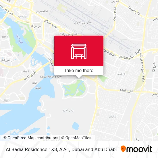 Al Badia Residence 1&8, A2-1 map