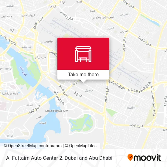 Al Futtaim Auto Center 2 map