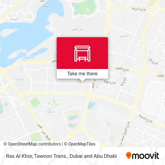 Ras Al Khor, Tawoon Trans. map