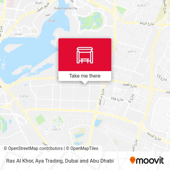 Ras Al Khor, Aya Trading map