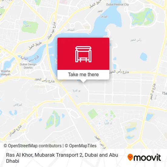 Ras Al Khor, Mubarak Transport 2 map