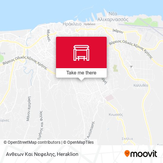 Ανθεων Και Νεφελης map