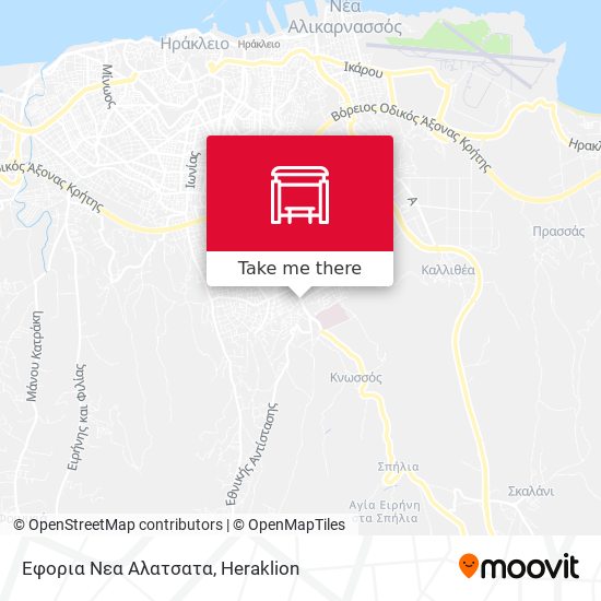 Εφορια Νεα Αλατσατα map