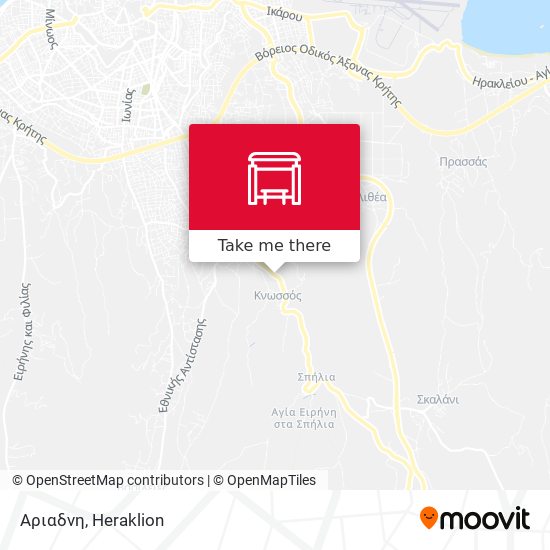 Αριαδνη map