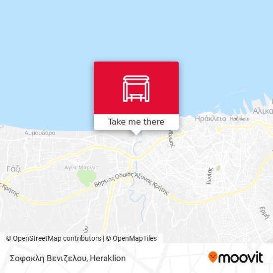 Σοφοκλη Βενιζελου map