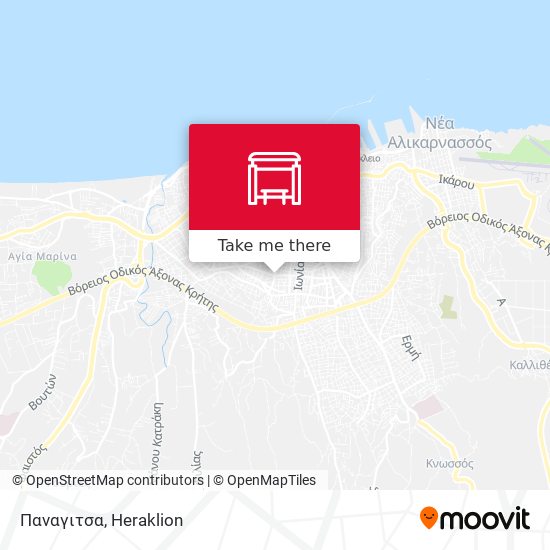 Παναγιτσα map