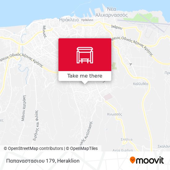 Παπαναστασιου 179 map