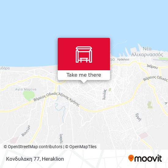 Κονδυλακη 77 map
