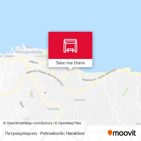 Πετροεμπορικη - Petroeboriki map