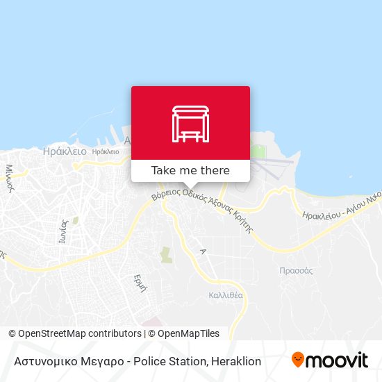 Αστυνομικο Μεγαρο - Police Station map