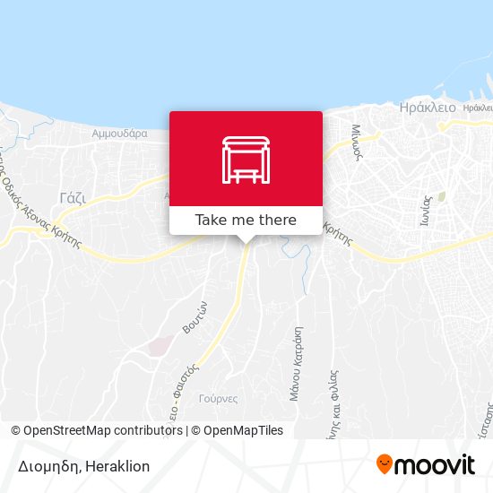 Διομηδη map