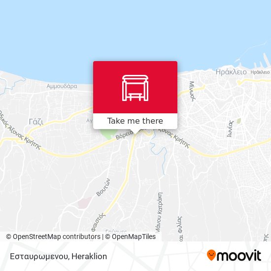 Εσταυρωμενου map