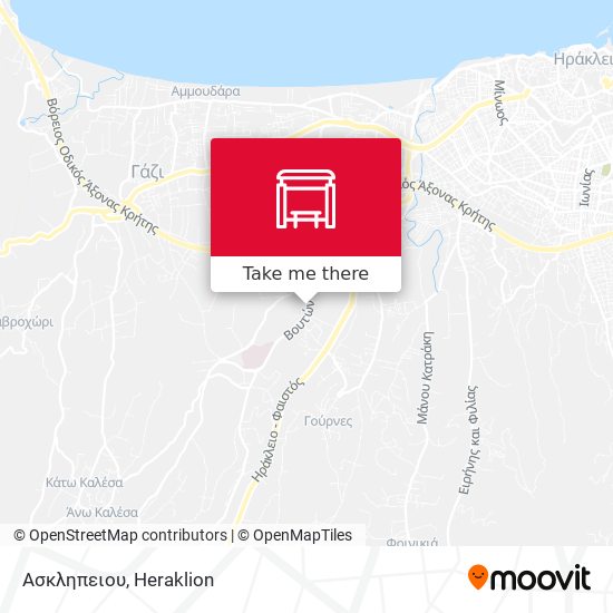 Ασκληπειου map