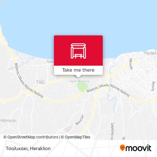 Τσαλικακι map